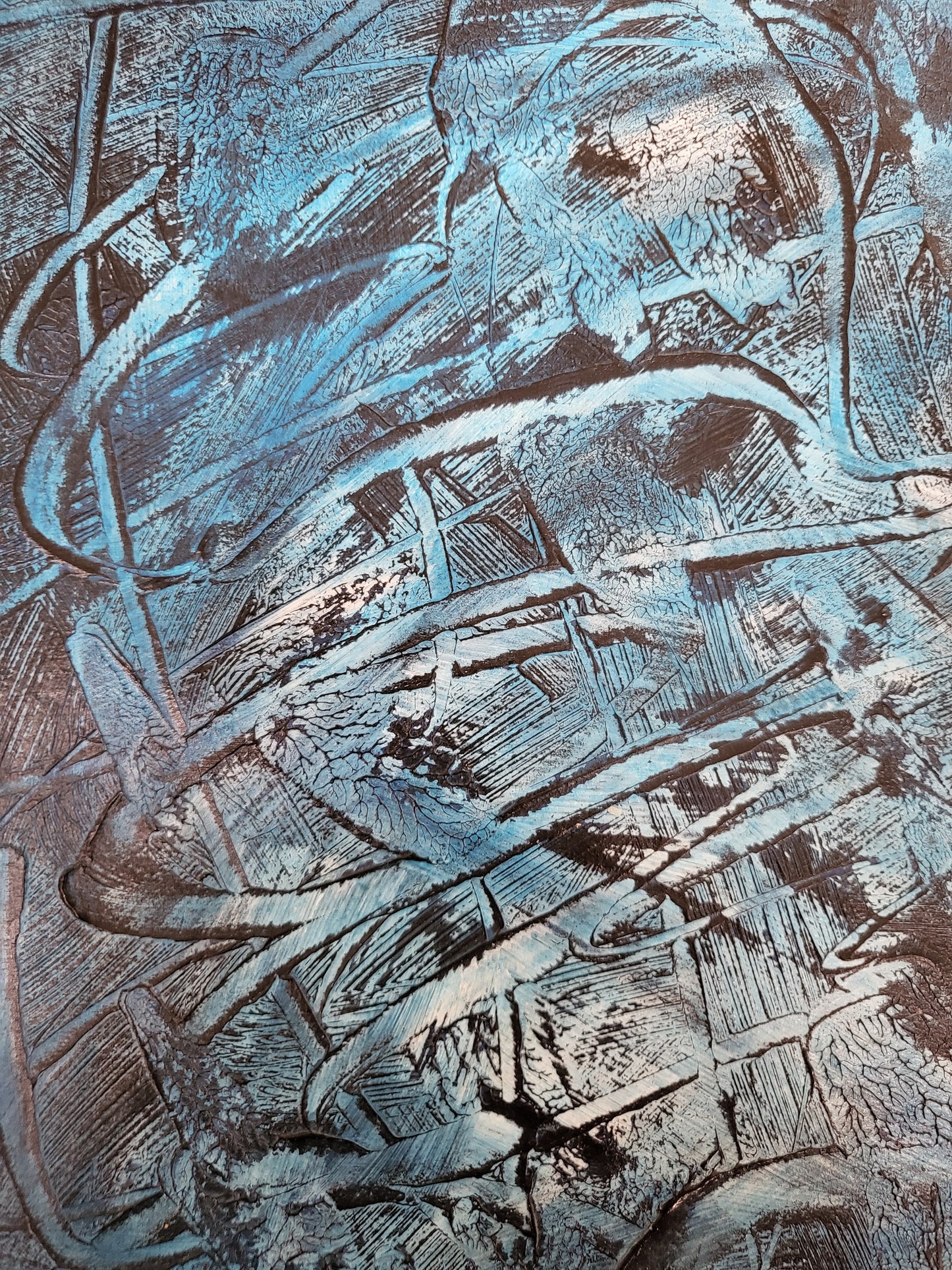 Unikat – Acrylmalerei Nr. 2023/79 "Kunst und Inspiration der Seele mit Schwung" – JüttnerArt-Collection