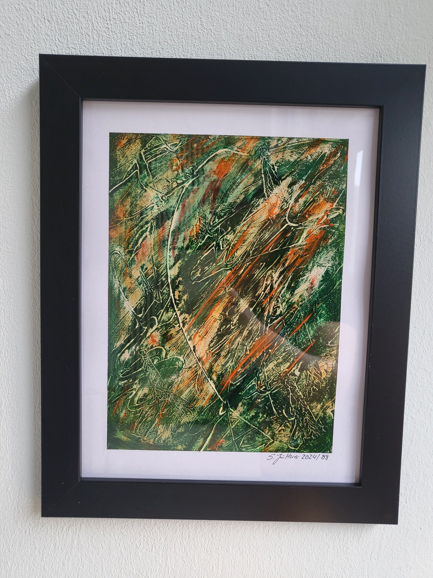 Unikat – Acrylmalerei Nr. 2024/88 "Kunst und Inspiration der Seele" – JüttnerArt-Collection