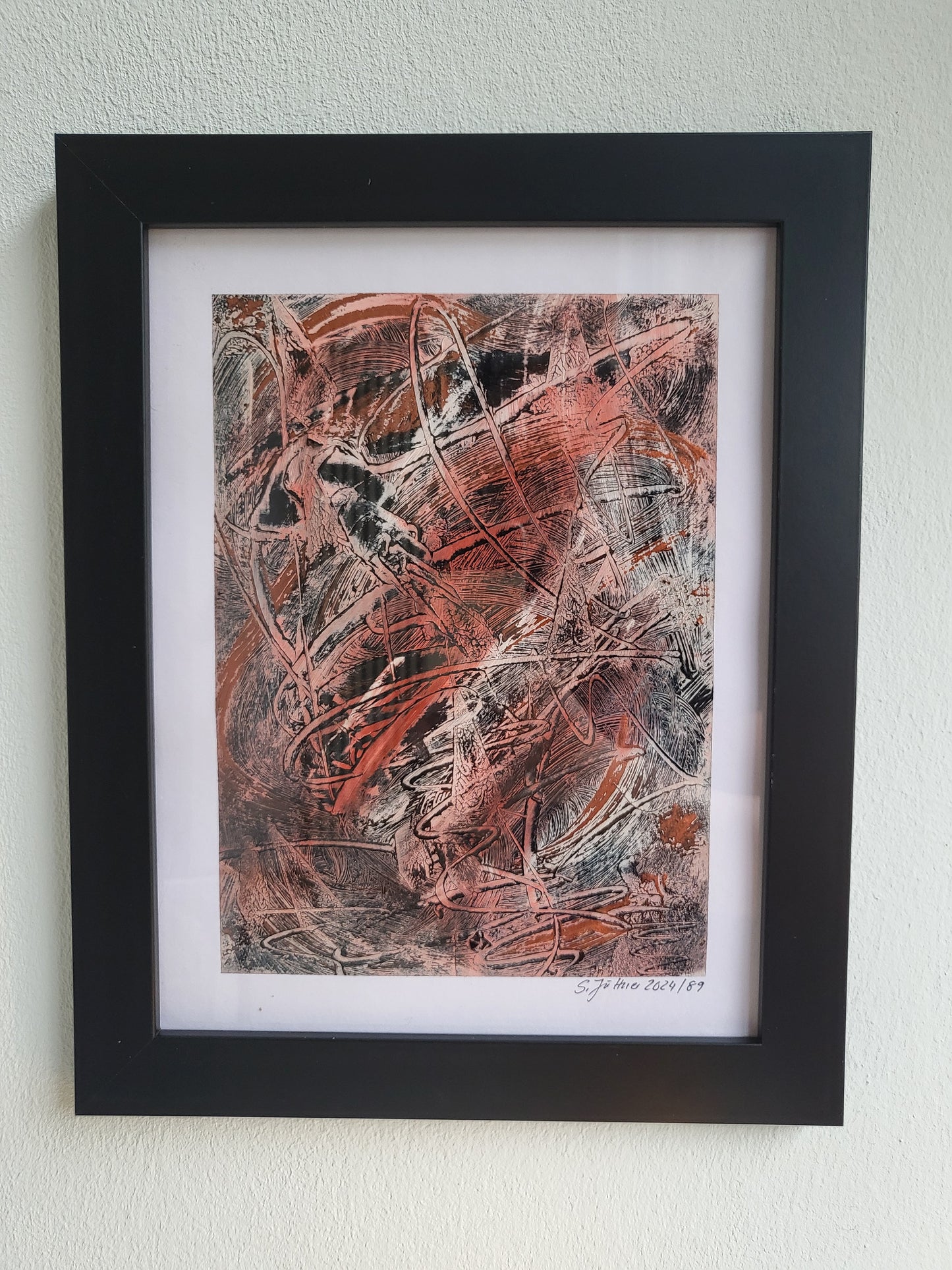 Unikat – Acrylmalerei Nr. 2024/89 "Kunst und Inspiration der Seele" – Jüttner-Art-Collection