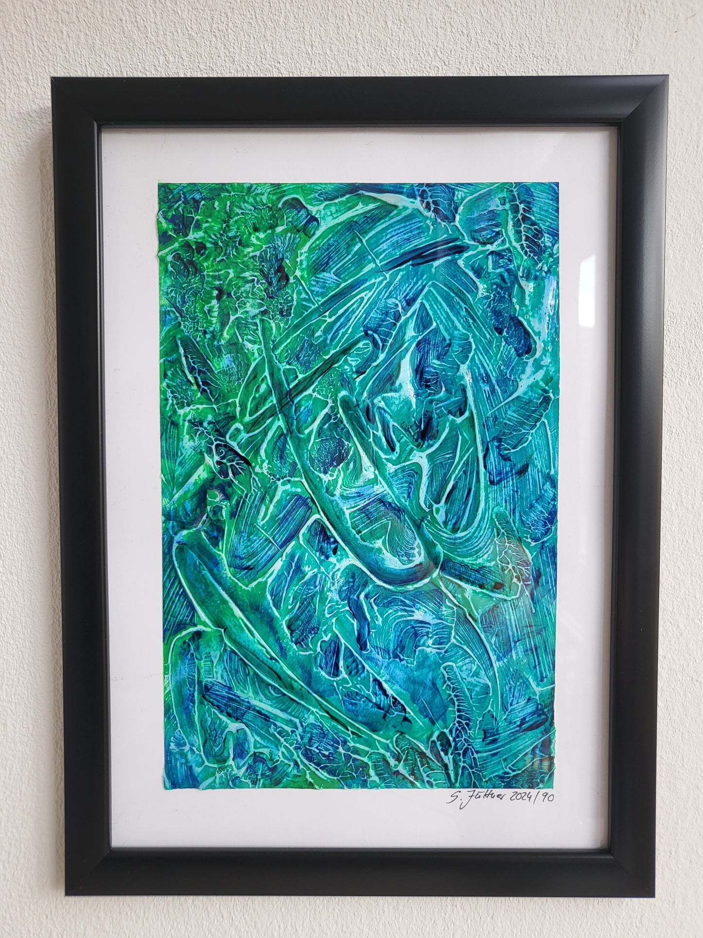 Unikat – Acrylmalerei Nr. 2024/90 "Kunst und Inspiration der Seele" – JüttnerArt-Collection
