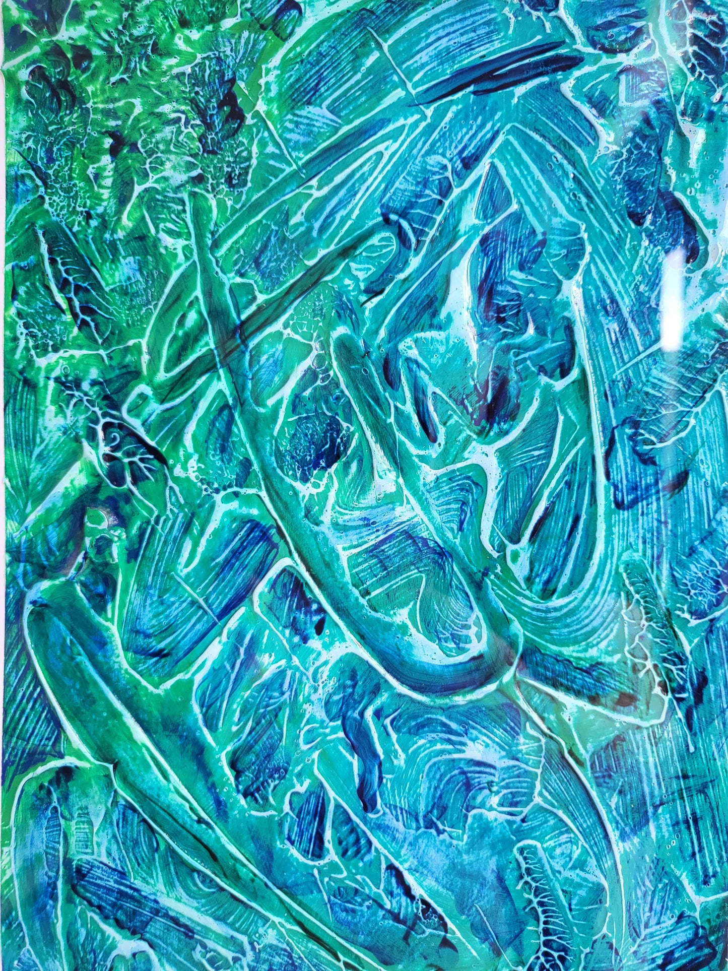 Unikat – Acrylmalerei Nr. 2024/90 "Kunst und Inspiration der Seele" – JüttnerArt-Collection