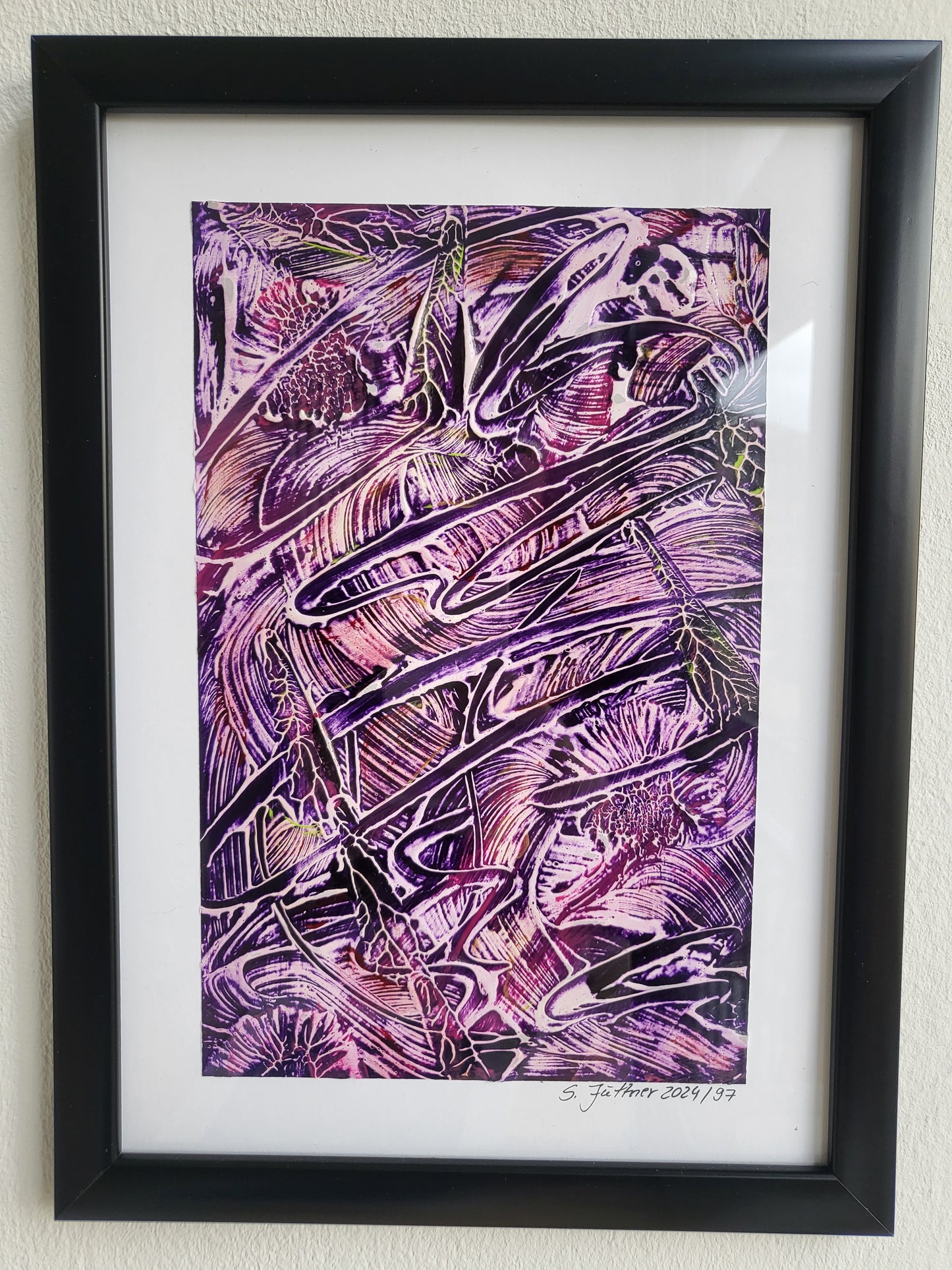 Unikat – Acrylmalerei Nr. 2024/97 "Kunst und Inspiration der Seele zum Träumen" – JüttnerArt-Collection