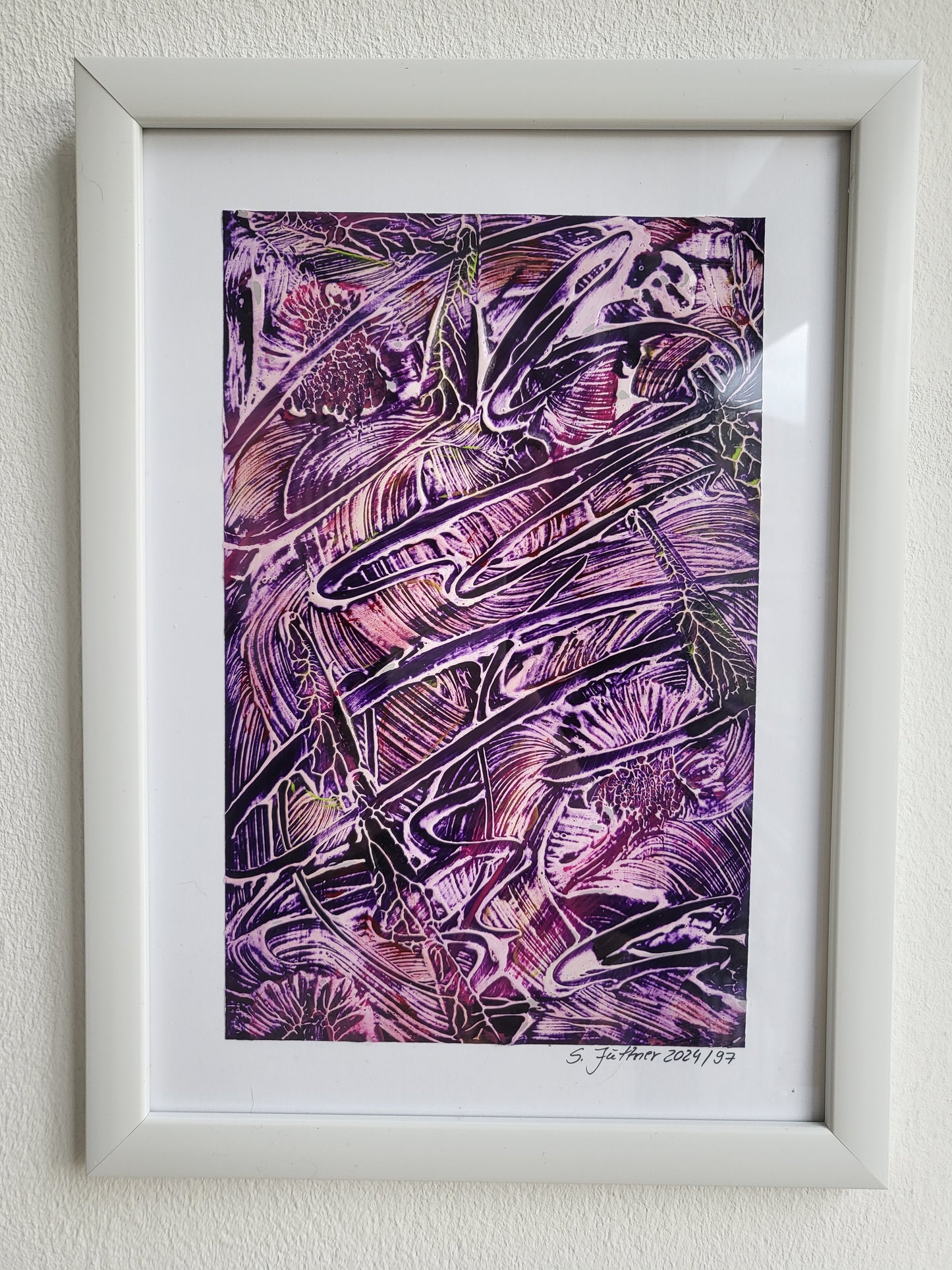 Unikat – Acrylmalerei Nr. 2024/97 "Kunst und Inspiration der Seele zum Träumen" – JüttnerArt-Collection