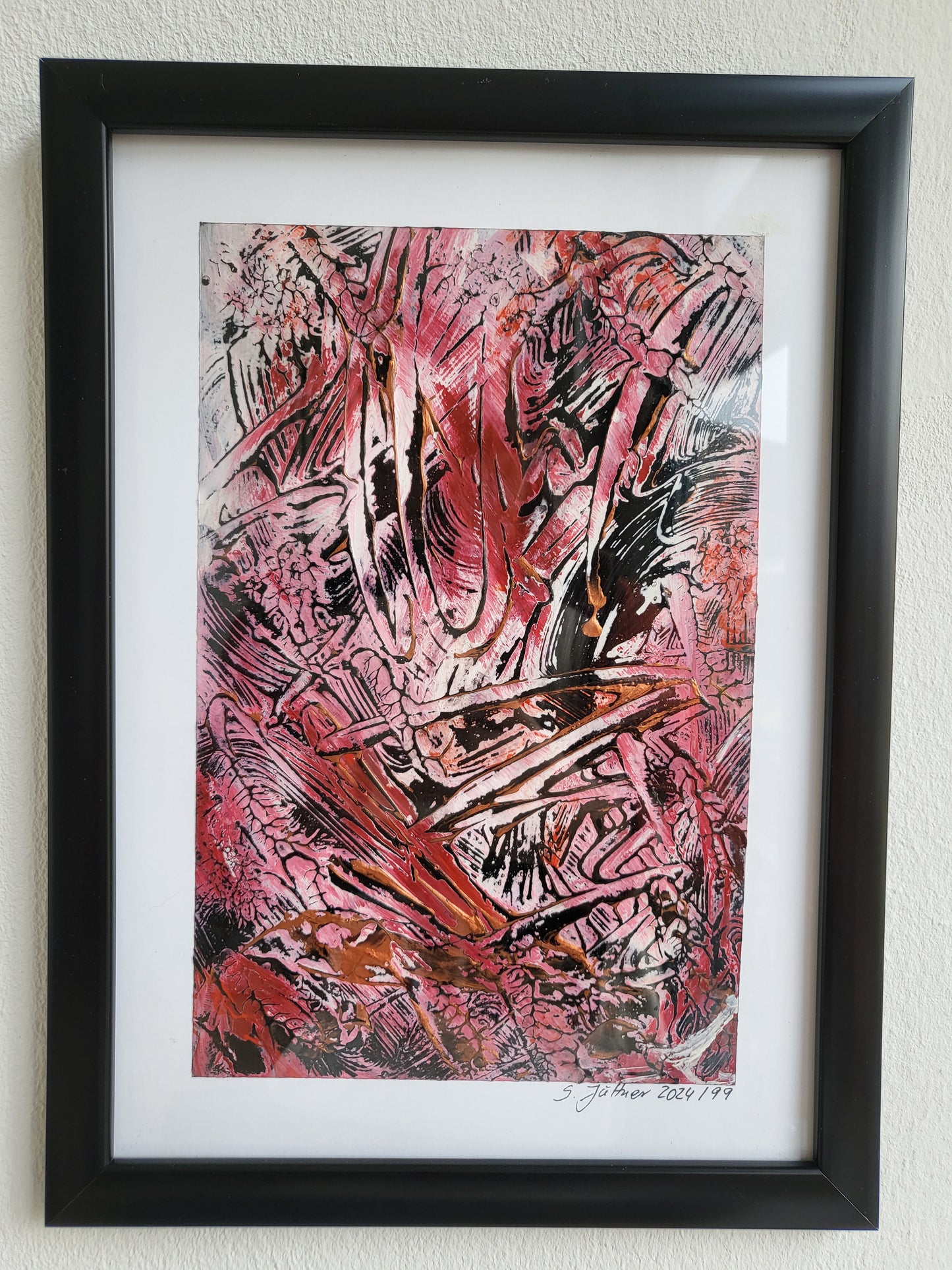 Unikat – Acrylmalerei Nr. 2024/99 "Kunst und Inspiration der Seele" – Jüttner-Art-Collection
